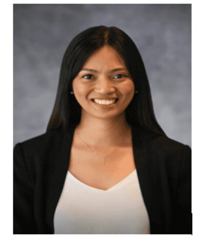 Smiling woman in business attire