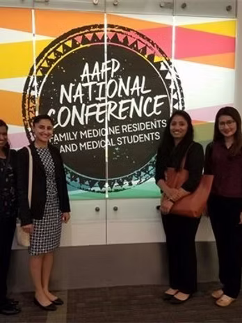Attendees at family medicine conference